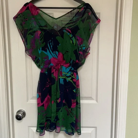 🌸 New! Express Tropical Dress - Picture 8 of 15
